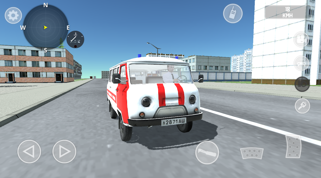 Скачать SovietCar: Simulator [Взлом Бесконечные деньги] APK на Андроид