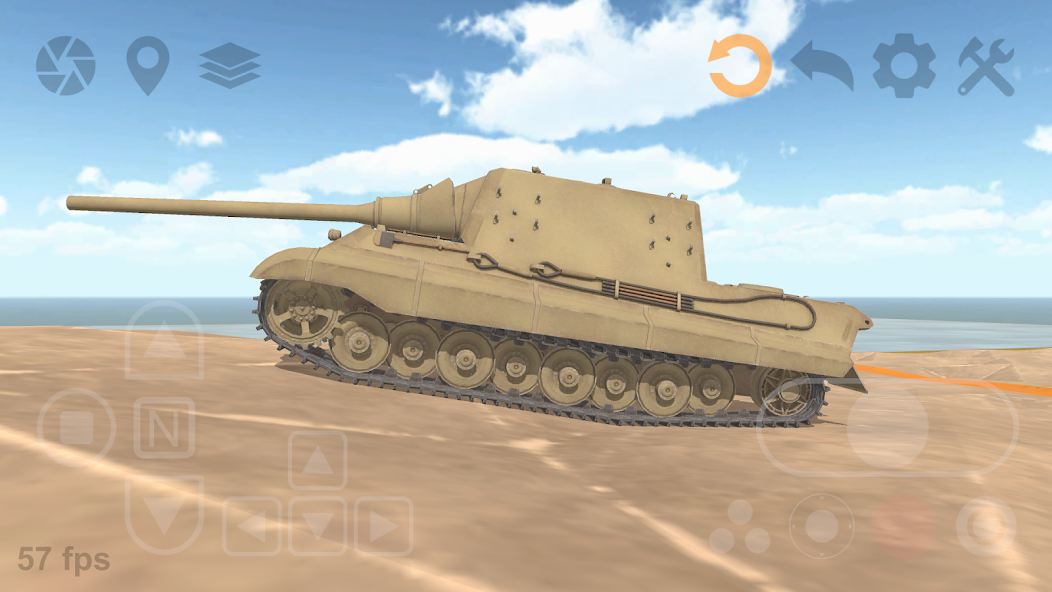 Скачать Tank Physics Mobile Vol.3 [Взлом Бесконечные деньги] APK на Андроид