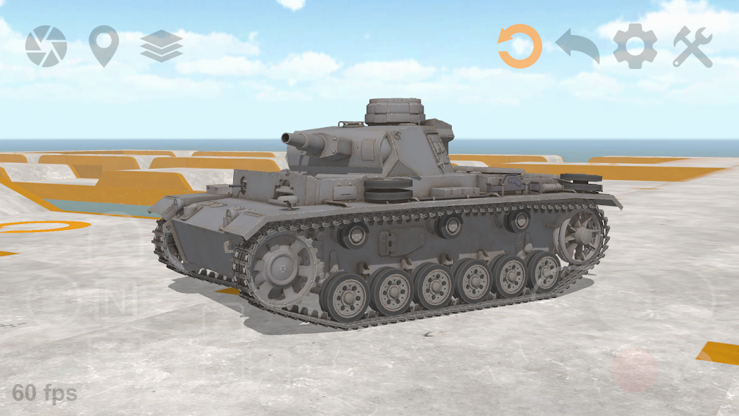 Скачать Tank Physics Mobile Vol.3 [Взлом Бесконечные деньги] APK на Андроид