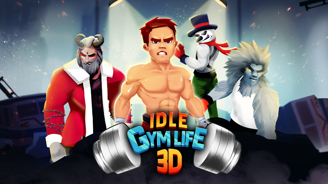 Скачать Idle Gym Life: Street Fighter [Взлом Бесконечные деньги] APK на Андроид