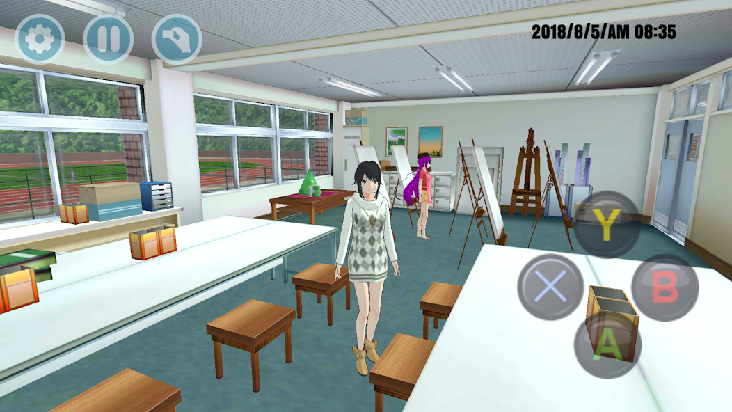 Скачать High School Simulator 2019 Pre [Взлом Много монет] APK на Андроид