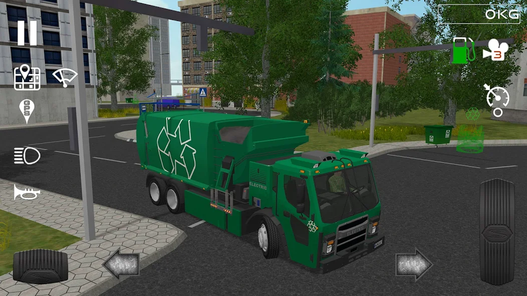 Скачать Trash Truck Simulator [Взлом Бесконечные монеты] APK на Андроид