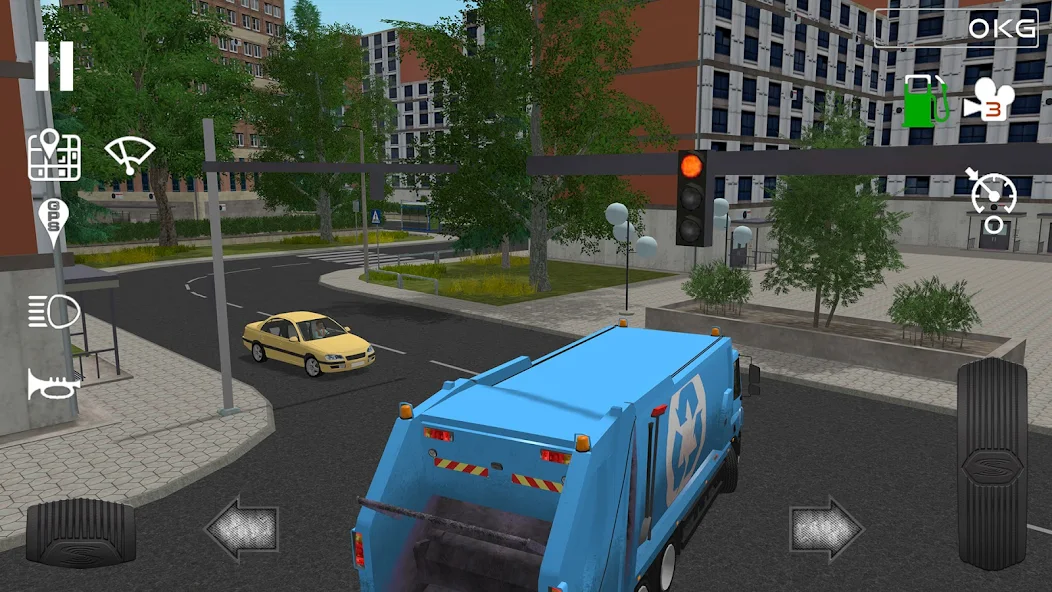 Скачать Trash Truck Simulator [Взлом Бесконечные монеты] APK на Андроид