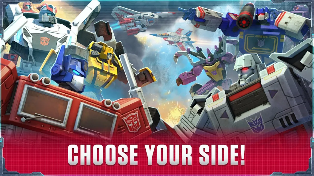 Скачать Transformers: Earth Wars Beta [Взлом Много монет] APK на Андроид