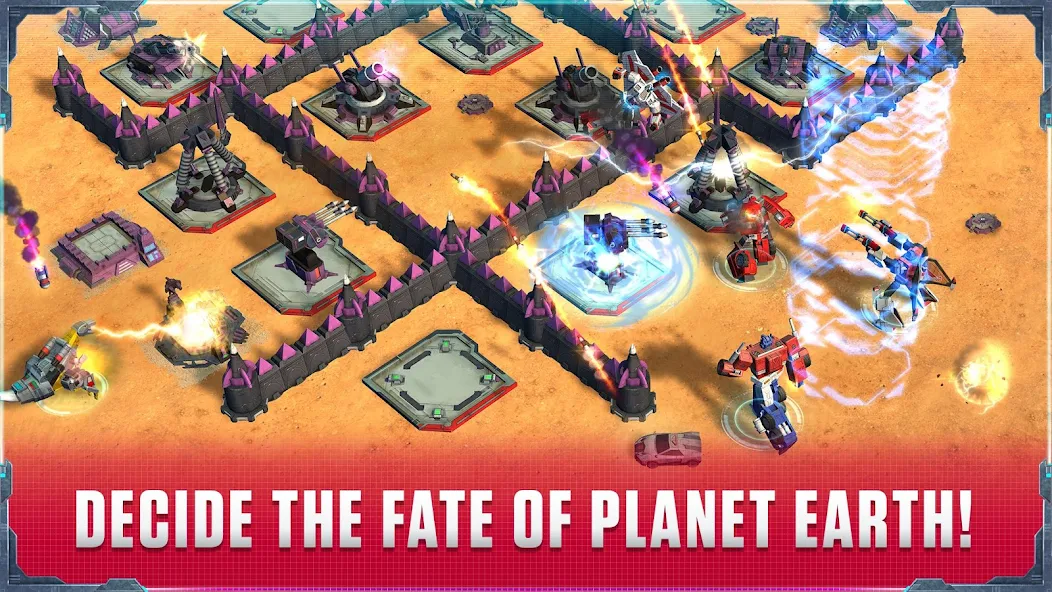 Скачать Transformers: Earth Wars Beta [Взлом Много монет] APK на Андроид