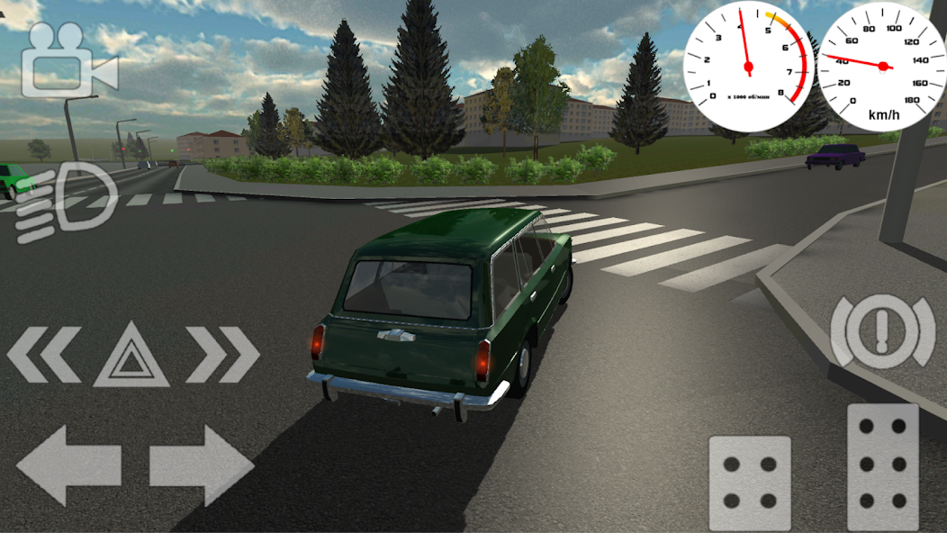 Скачать Russian Classic Car Simulator [Взлом Много денег] APK на Андроид