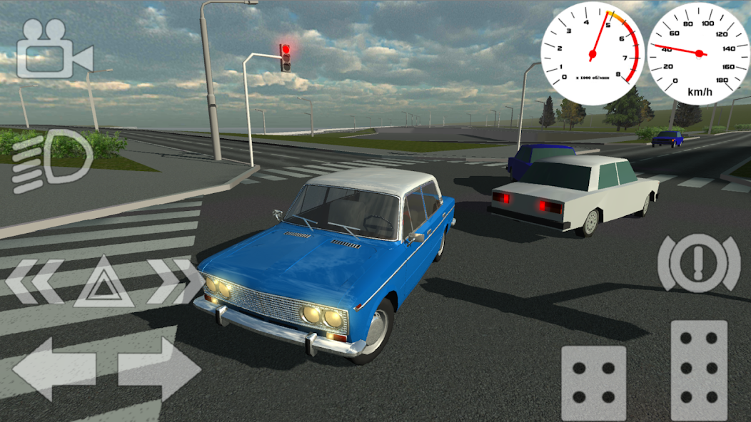 Скачать Russian Classic Car Simulator [Взлом Много денег] APK на Андроид