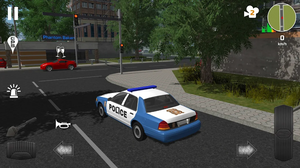 Скачать Police Patrol Simulator [Взлом Бесконечные монеты] APK на Андроид