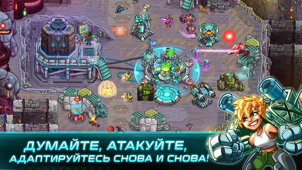 Скачать Железный Десант (Iron Marines) [Взлом Бесконечные деньги] APK на Андроид