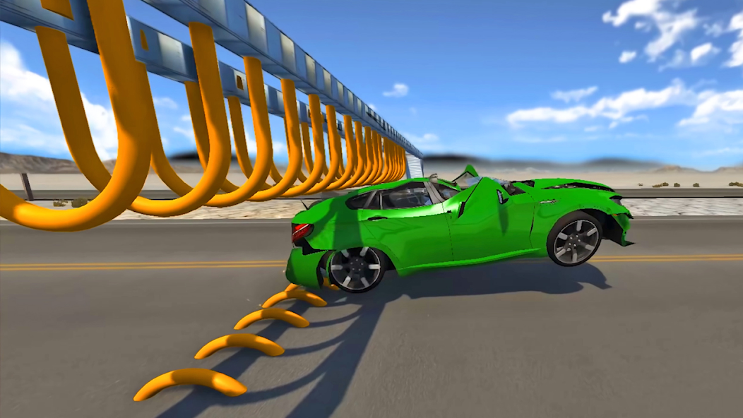 Скачать Beam Drive Road Crash 3D Games [Взлом Много монет] APK на Андроид