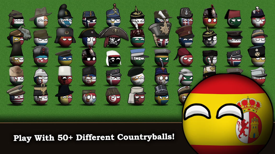 Скачать Countryball: Европа 1890 [Взлом Бесконечные монеты] APK на Андроид