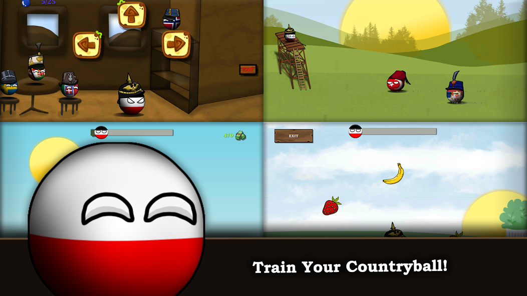 Скачать Countryball: Европа 1890 [Взлом Бесконечные монеты] APK на Андроид