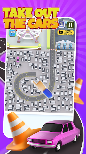 Скачать Parking Jam: Car Parking Games [Взлом Много денег] APK на Андроид