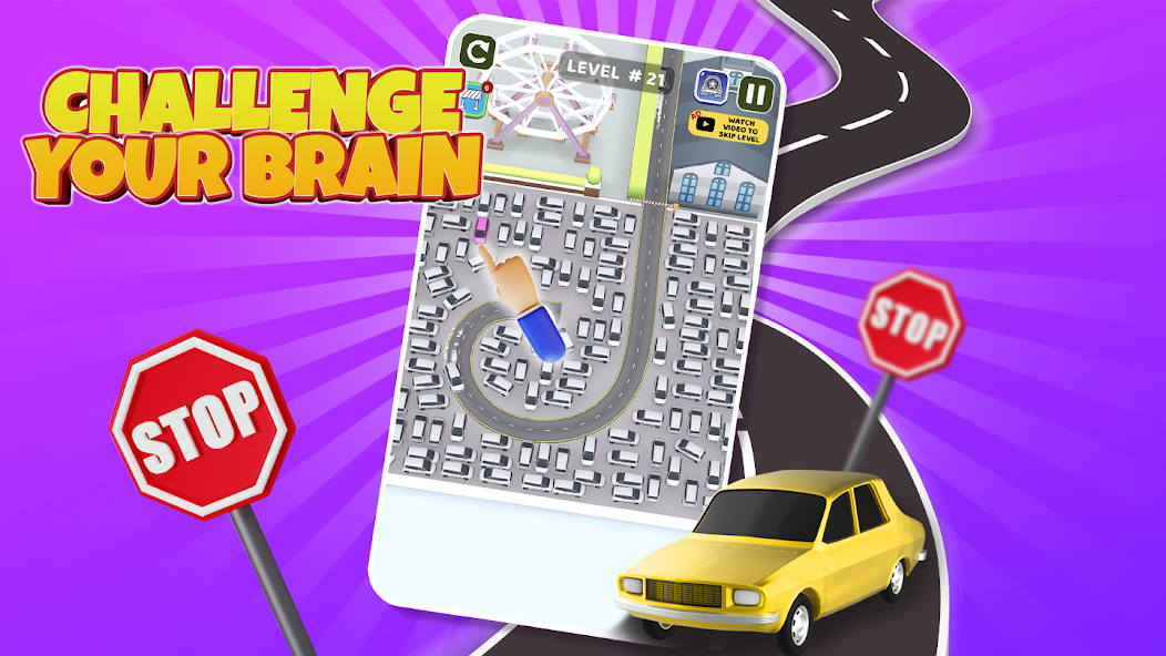 Скачать Parking Jam: Car Parking Games [Взлом Много денег] APK на Андроид