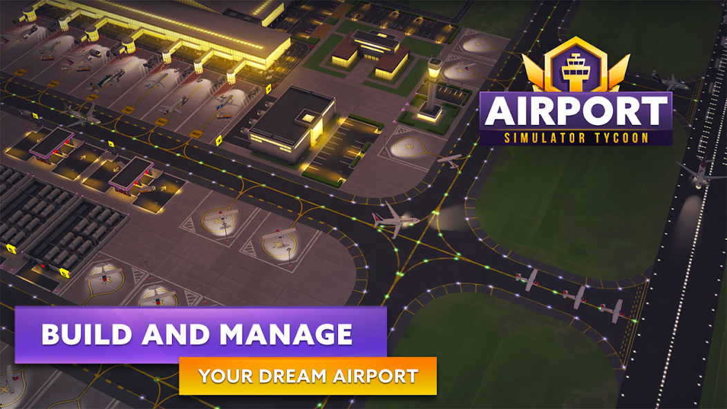 Скачать Airport Simulator: First Class [Взлом Бесконечные деньги] APK на Андроид