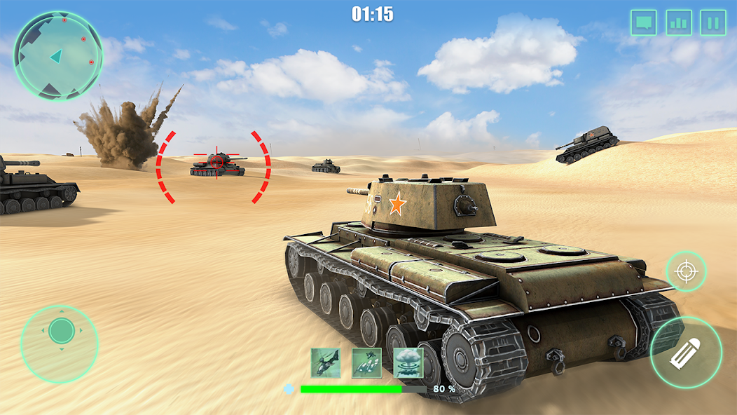 Скачать Tank War Machines Blitz Игры [Взлом Много монет] APK на Андроид