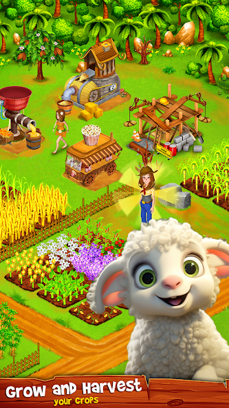 Скачать Country Valley Farming Game [Взлом Много монет] APK на Андроид