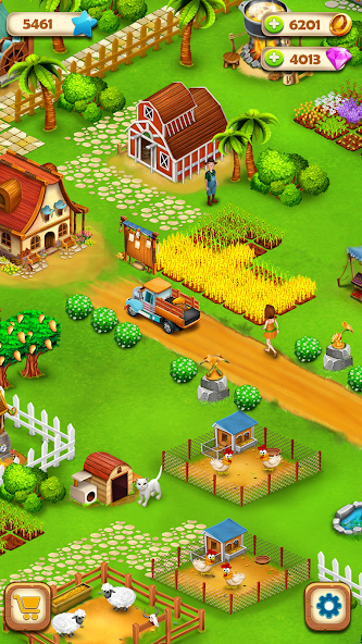 Скачать Country Valley Farming Game [Взлом Много монет] APK на Андроид