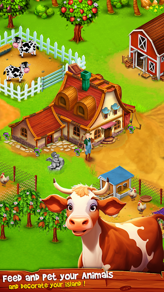 Скачать Country Valley Farming Game [Взлом Много монет] APK на Андроид