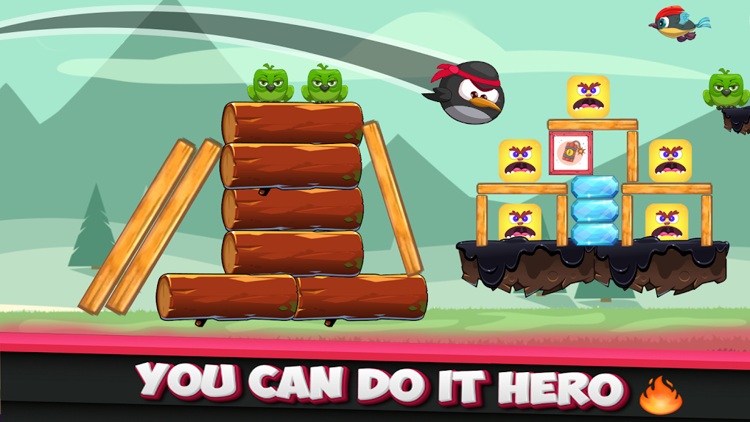 Скачать Angry Penguin [Взлом Бесконечные монеты] APK на Андроид