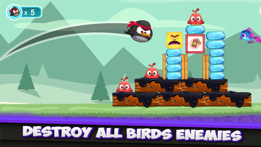 Скачать Angry Penguin [Взлом Бесконечные монеты] APK на Андроид