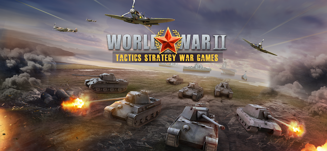 Скачать WW2:Стратегическая битва [Взлом Бесконечные деньги] APK на Андроид