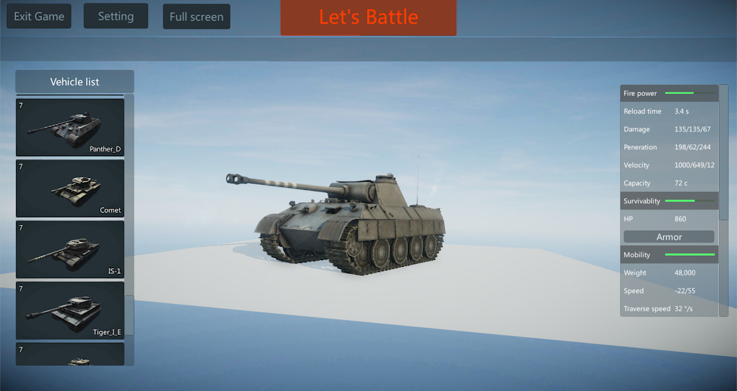 Скачать WWII Tank Commander [Взлом Много монет] APK на Андроид