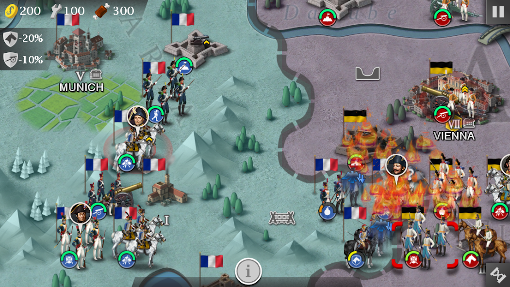 Скачать European War 4 : Napoleon [Взлом Много монет] APK на Андроид