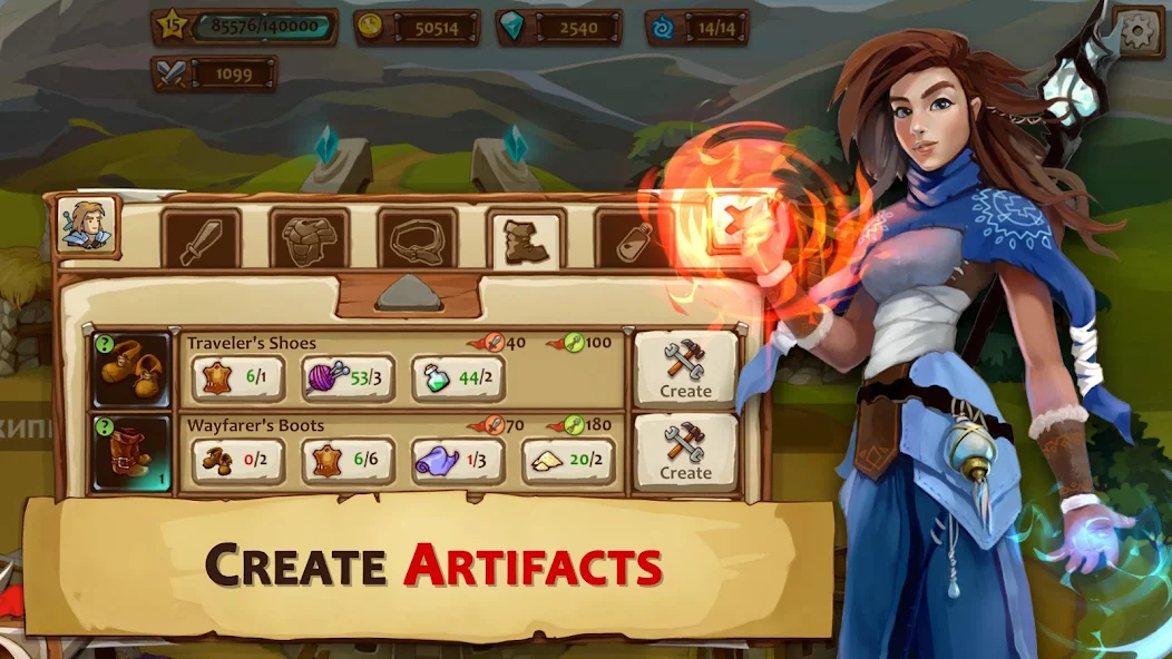 Скачать Braveland Heroes [Взлом Много монет] APK на Андроид