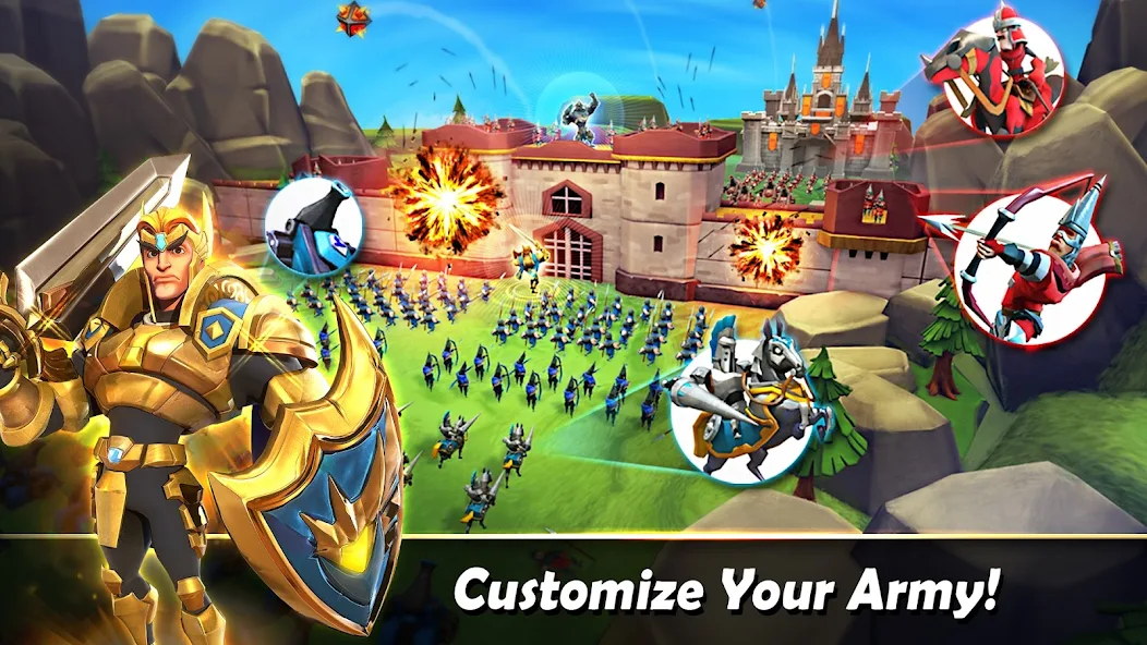 Скачать Lords Online (王國征戰) [Взлом Много монет] APK на Андроид