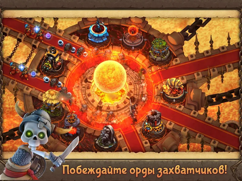 Скачать Evil Defenders [Взлом Много денег] APK на Андроид