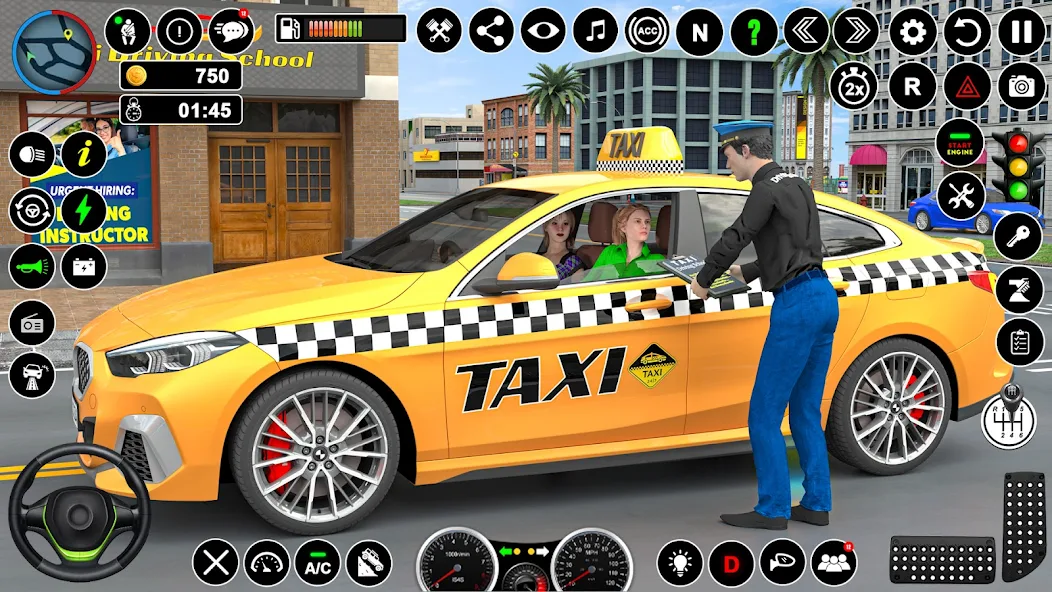 Скачать русское такси sim машина [Взлом Много монет] APK на Андроид